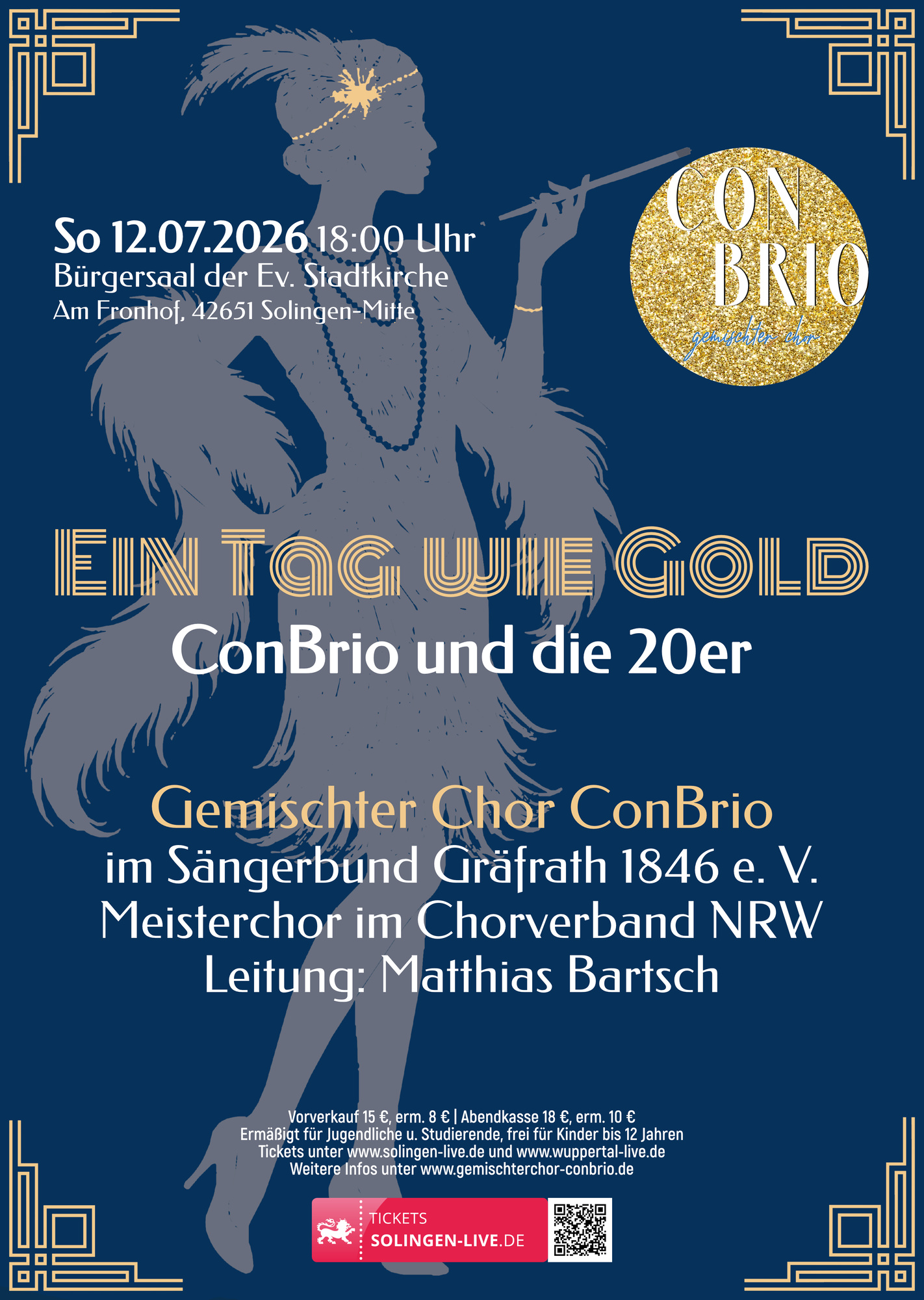 Plakat für Sommerkonzert 2026